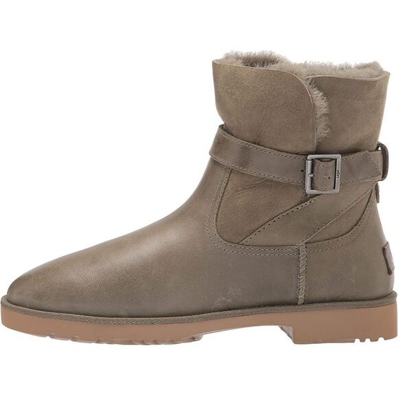 UGG Women's Romely Buckle boots in rusty olive - Picture 8 of 11